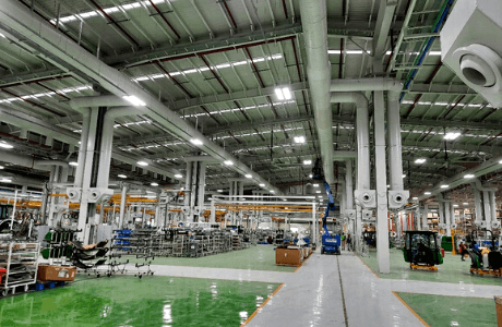 Ventilation System for World’s Leading Farm Machinery Manufacturer