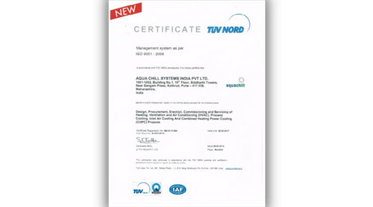 ISO Certificate
